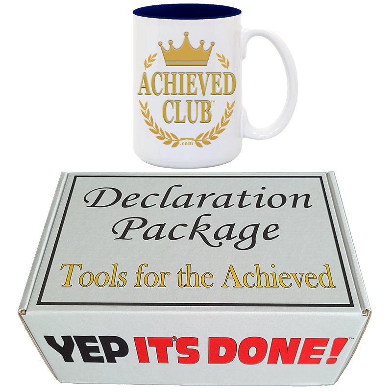 Declaration Package - Achieved Club Membership