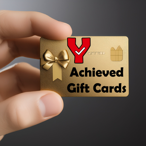 Achieved Gift Cards